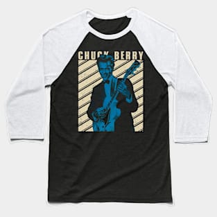 Berry's Bluesy Rhythms on Your Shirt Rock On! Baseball T-Shirt